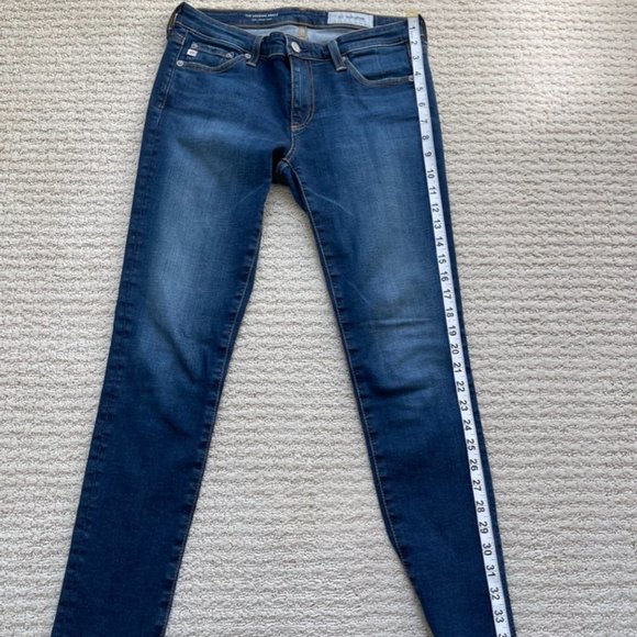 AG Adriano Goldschmied The Legging Super Skinny Ankle Jeans Women's Size 27R - Picture 1 of 8